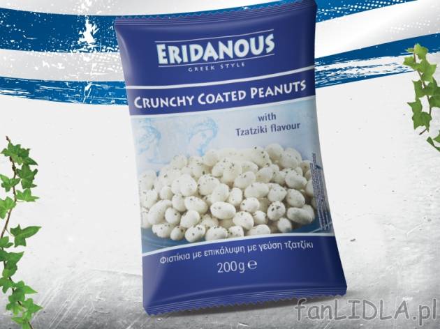 Orzechy ziemne w cieście tzatziki , cena 3,99 PLN za 200 g, 100g=2,00 PLN. 
- ...