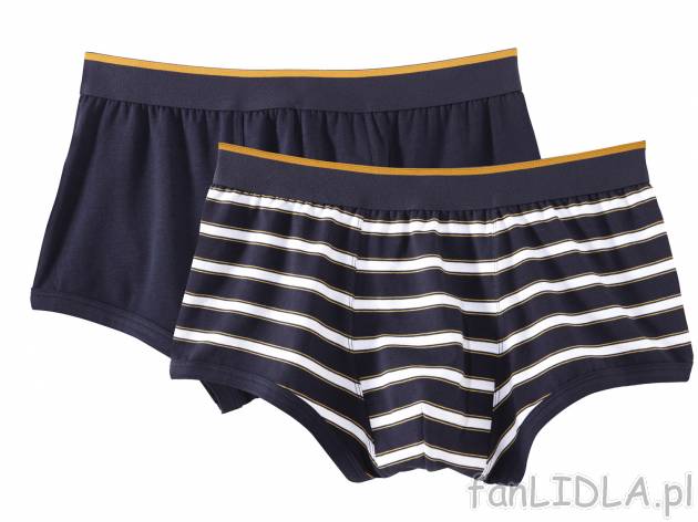 Bokserki, 2 pary , cena 21,99 PLN 
- 95% bawełna, 5% elastan
- rozmiary: M-XXL ...