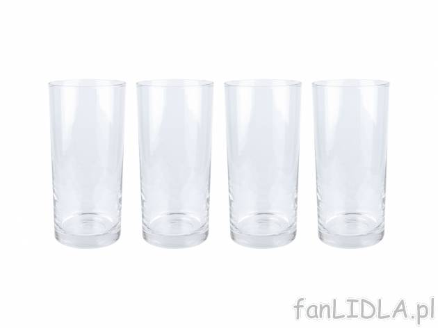 Zestaw szklanek Ernesto, cena 8,99 PLN  
-  4 x 295 ml
Opis