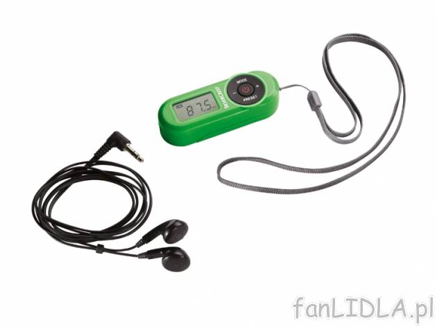Radio Silvercrest, cena 17,99 PLN za 1 opak. 
- cyfrowy odbiór stereo PLL 
- ...