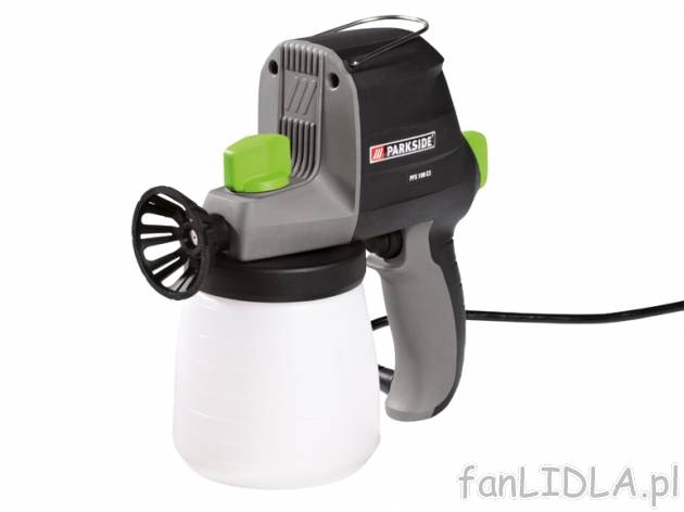 Pistolet natryskowy do farb 100W- HIT cenowy Florabest, cena 77,00 PLN za 1 opak. ...