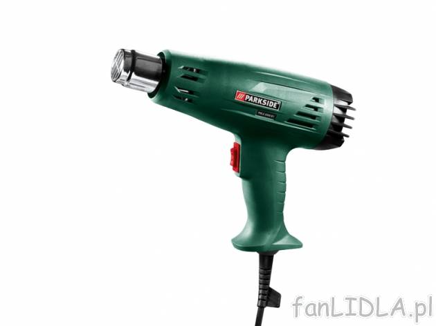 Dmuchawa gorącego powietrza 2000 W Parkside, cena 44,99 PLN za 1 opak. 
- z 2 ...
