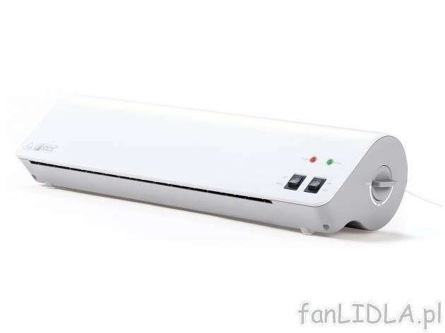Laminator A3 i A4 United Office, cena 109,00 PLN 
- regulowana prowadnica i automatyczne ...