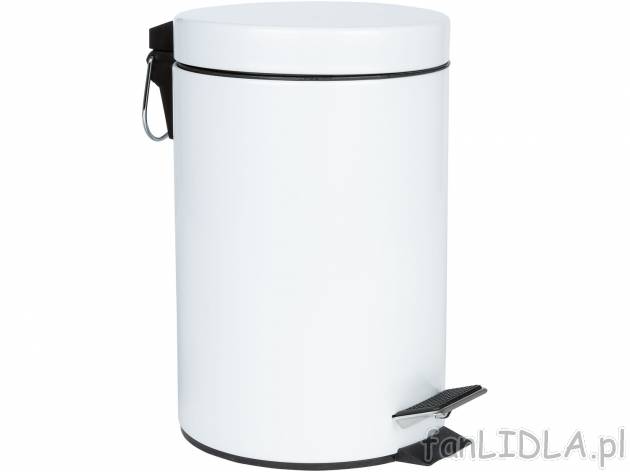Kosz na śmieci Livarno, cena 19,99 PLN 
- ok. 17 cm x 26 cm (Ø x wys.)
- ...