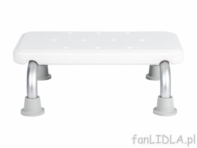 Podnóżek łazienkowy Ridder, cena 89,90 PLN 
- maks. 110 kg
- 41,5 x 22,5 cm
- ...