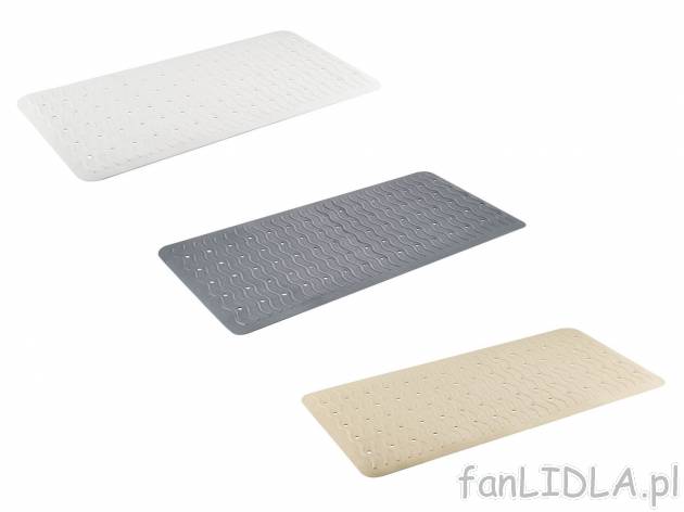 Mata pod prysznic lub do wanny , cena 24,99 PLN 
3 kolory 
- 30 x 80 cm
- bezpieczne ...