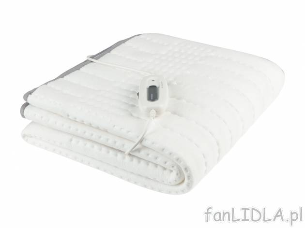 Elektryczna nakładka na materac 60 W Silvercrest Personal Care, cena 79,90 PLN ...