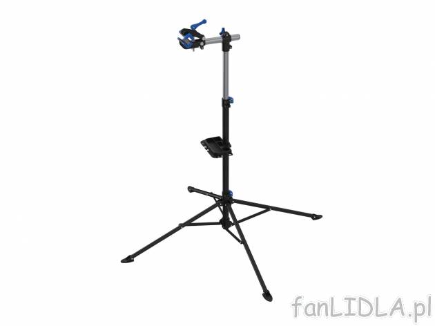 Stojak montażowy do roweru Crivit, cena 149,00 PLN 
- ok. 188 x 104 cm (wys. x ...