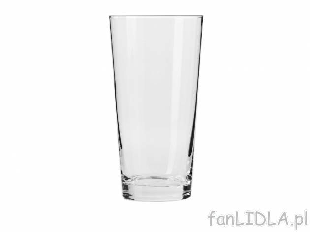 KROSNO Zestaw 6 szklanek do napojów, 350 ml , cena 15,99 PLN 
- można w nich pić ...