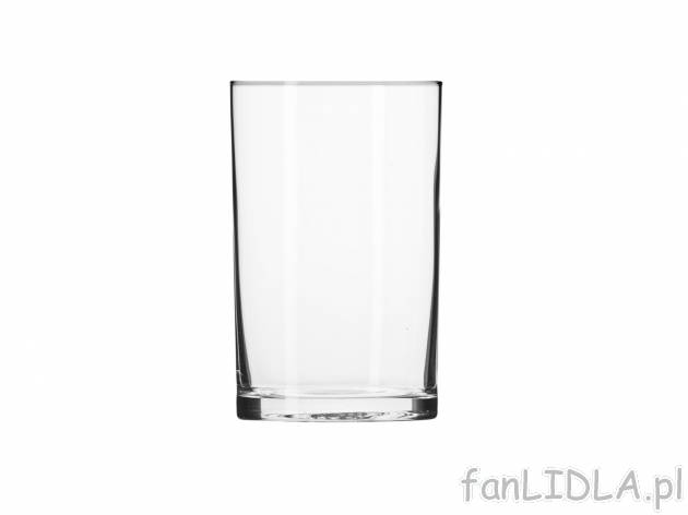 KROSNO Zestaw 6 szklanek do napojów, 250 ml , cena 9,99 PLN 
- można w nich pić ...