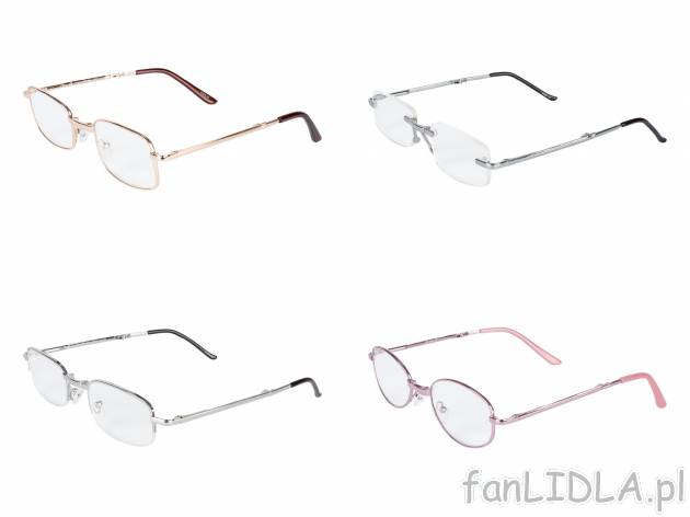 Składane okulary do czytania w etui , cena 12,99 PLN 
4 zestawy do wyboru 
- ...