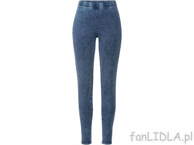 Legginsy damskie z bawełny Esmara, cena 29,99 PLN 
- 95% bawełny, 5% elastanu ...