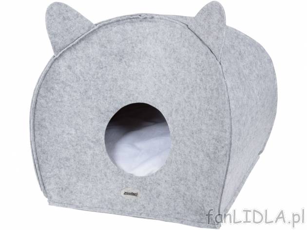 Budka dla kota , cena 39,99 PLN 
- z wyjmowaną poduszką
- ok. 51 x 46 x 41 cm ...