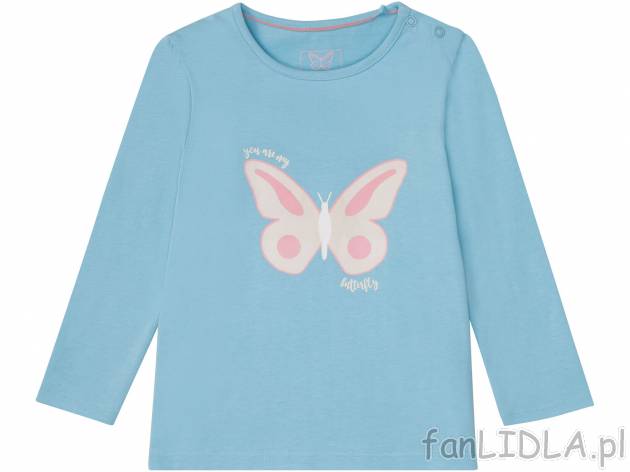 Bluzka dziecięca z bawełny , cena 12,99 PLN 
- rozmiary: 86-116
- uroczy motyw ...