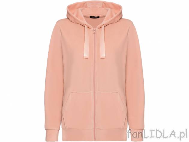 Bluza dresowa damska Esmara, cena 39,99 PLN 
- rozmiary: XS-L
- miękki welur, wyjątkowo ...