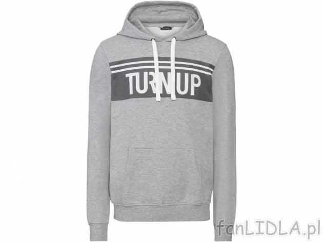 Bluza męska , cena 39,99 PLN 
- 80% bawełny, 20% poliestru
- rozmiary: M-XL
Dostępne ...