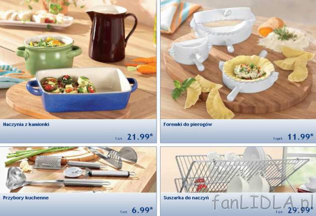 Produkty do kuchni z gazetki Lidl