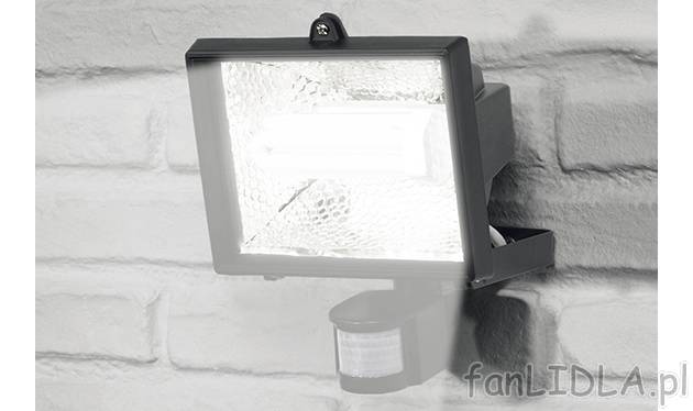 Energooszczędna lampa z czujnikiem ruchu, cena 49,99PLN
- mocny reflektor do użytku ...