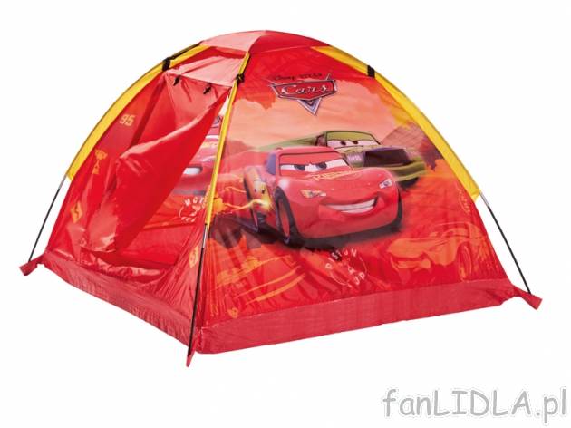 Namiot dziecięcy , cena 49,99 PLN za 1 szt. 
- 4 wzory: Cars, Spider- Man, Princess, ...