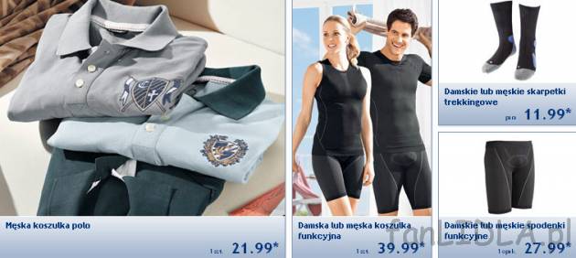Odzież funkcyjna w Lidl