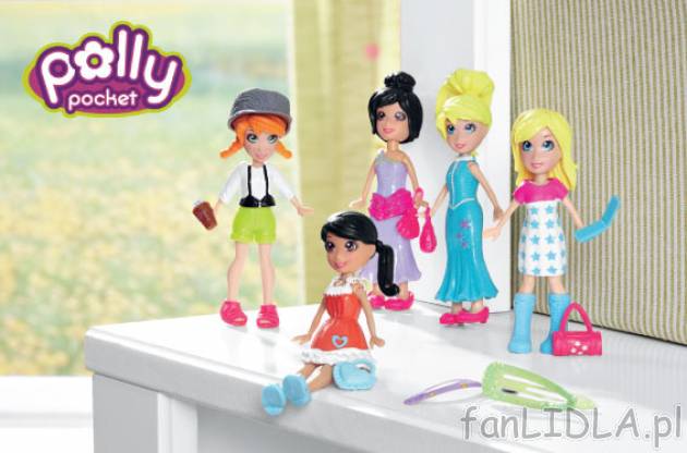 Zestaw do zabawy Polly Pocket cena 12,99PLN
w zestawie: lalka w modnym ubranku, ...