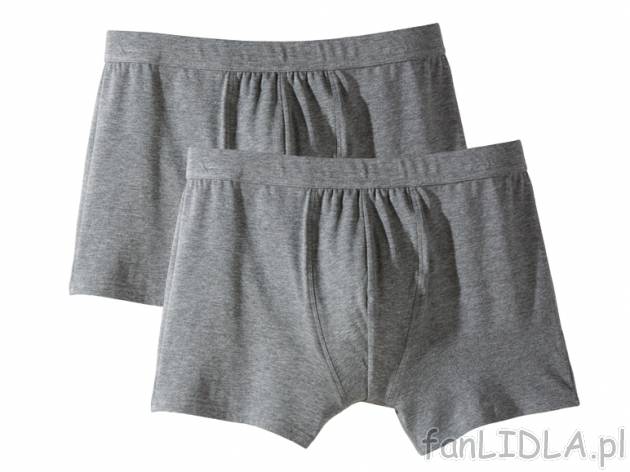Bokserki, 2 pary Livergy, cena 24,99 PLN za 1 opak. 
- 2 zestawy 
- materiał: ...