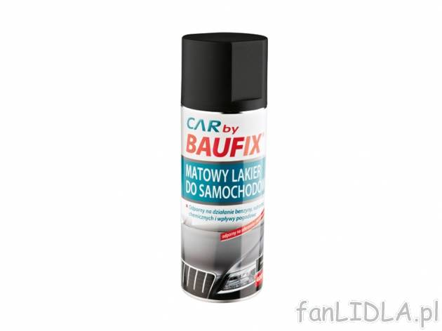 Lakier w sprayu 400 ml , cena 12,99 PLN za 1 szt., 1l=32,48zł PLN. 
- do wyboru: ...