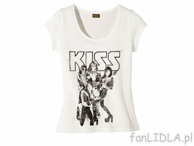 T-shirt damski , cena 24,00 PLN za 1 szt. 
- 3 wzory 
- rozmiary: 32-46
 (nie ...