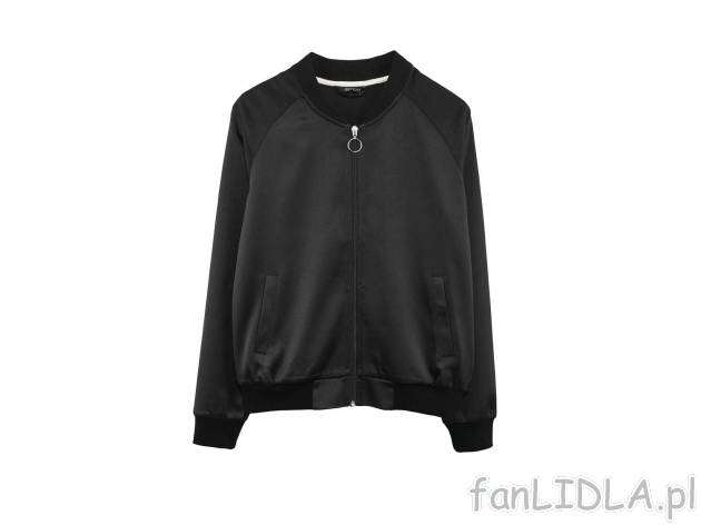Bluza typu college , cena 39,99 PLN. Bluza o modnym fasonie, zapinan na zamek, z ...