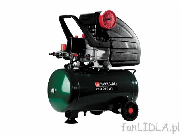 Kompresor olejowy o mocy 1,8 kW Parkside, cena 333,00 PLN za 1 szt. 
- nisko-wibracyjny ...