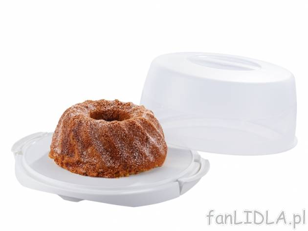 Pojemnik na ciasto Ernesto, cena 14,00 PLN za 1 szt. 
- ok. 35 cm; wys.: ok. 16 ...
