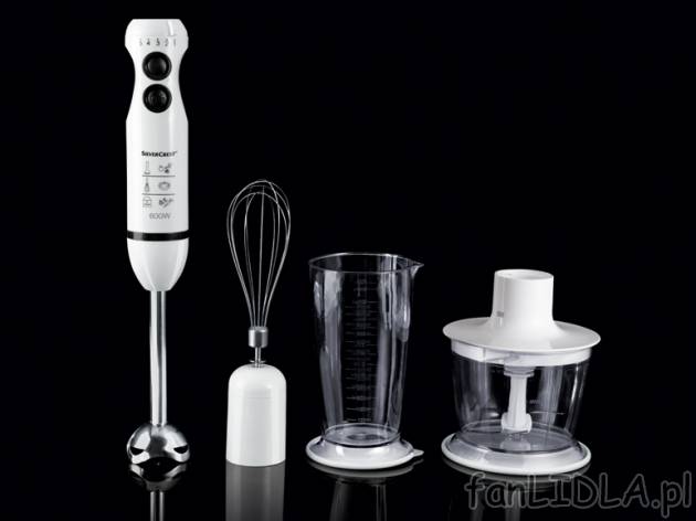 Blender 600W, zestaw-HIT cenowy Silvercrest Kitchen Tools, cena 88,00 PLN za 1 szt. ...