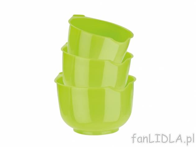 Komplet 3 miarek lub 3 misek Ernesto, cena 0,00 PLN za 
- miarki: 0,25l, 0,5l, 1l ...