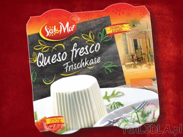 Ser świeży burgos , cena 4,99 PLN za 4x62,5 g/1 opak., 100 g=2,00 PLN. 
- Ser ...