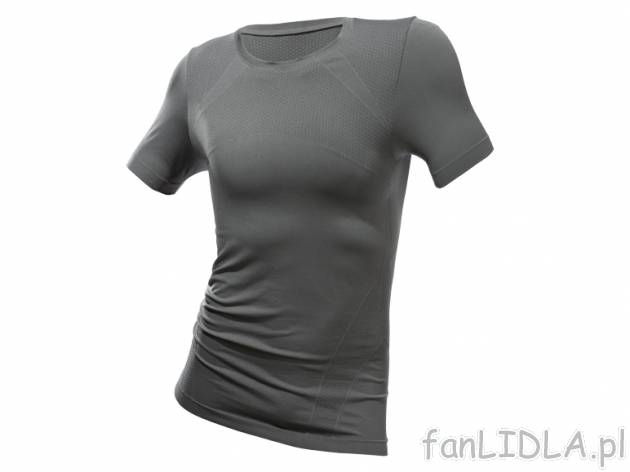 T-shirt bezszwowy męski Crivit Sports, cena 19,99 PLN za 1 szt. 
- 3 kolory 
- ...