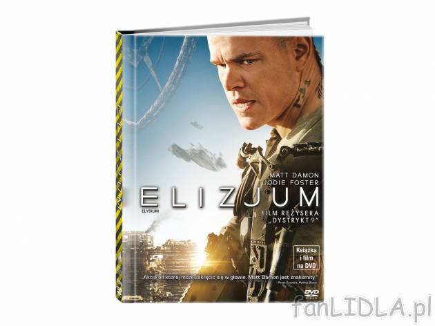 Film DVD i książka. Elizjum , cena 9,99 PLN 
Jest rok 2154. Ludzie podzieleni ...