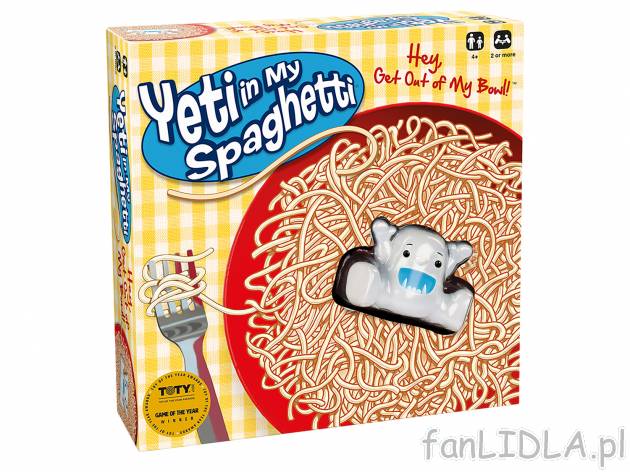 Gra „YETI IN MY SPAGHETTI“ , cena 49,99 PLN 
- zabawna gra zręcznościowa ...