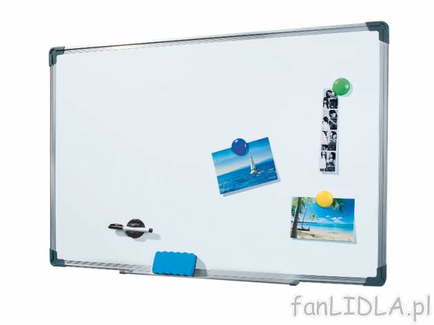 Tablica magnetyczna United Office, cena 79,90 PLN za 1 szt. 
- 3 magnesy 
- 1 sucha ...