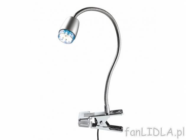 Lampka LED z zaciskiem , cena 39,00 PLN za 1 szt. 
- różne rodzaje 
- 9 trwałych ...