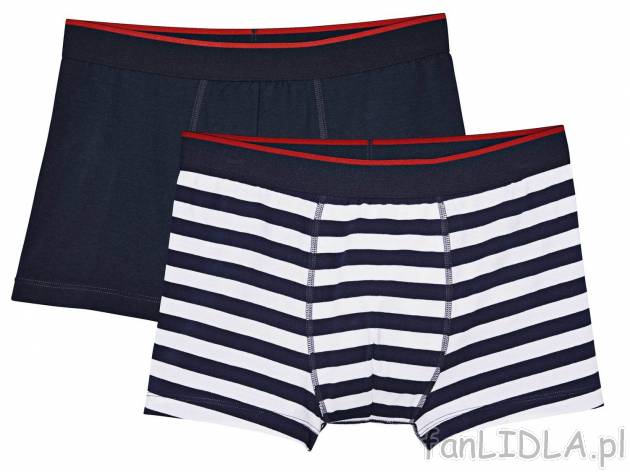 Bokserki, 2 pary , cena 21,99 PLN  
-  rozmiary: M-XL
-  3 zestawy do wyboru 