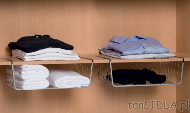 Chromowane kosze do szafy cena 21,99PLN
- cena za 2 sztuki
- do zawieszenia w ...