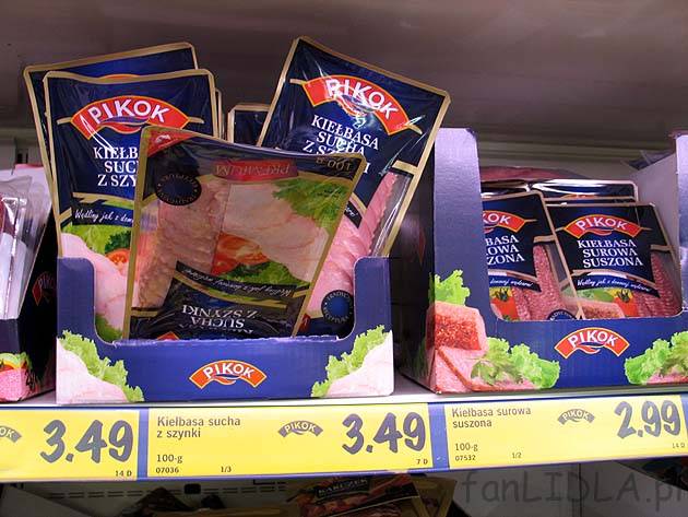 Wędliny Pikok są smaczne. Trzymają jakość. Np polecam schab pieczony, te kiełbasy ...