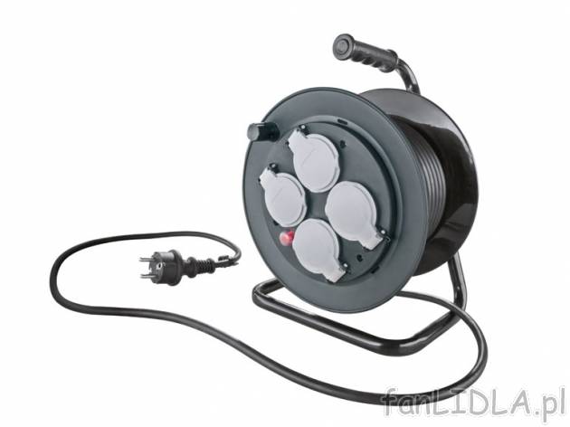 Przedłużacz Powerfix, cena 44,99 PLN za 1 szt. 
- odporna na uderzenia obudowa ...