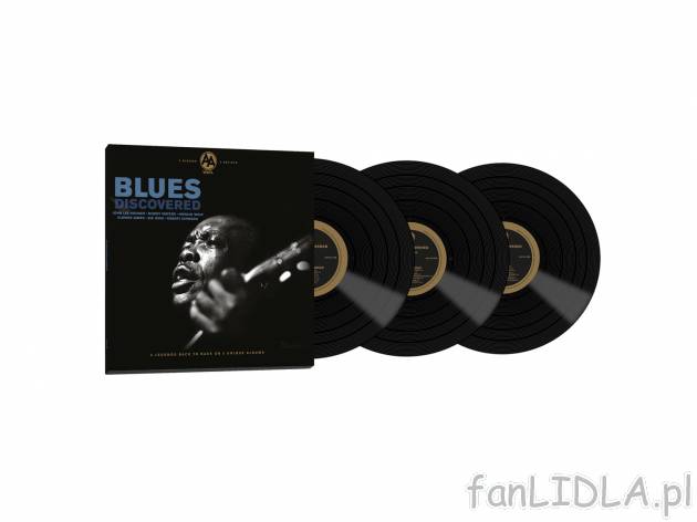 Kolekcja 3 płyt winylowych ,,Discovered Blues&quot; , cena 89,90 PLN 
JOHN ...