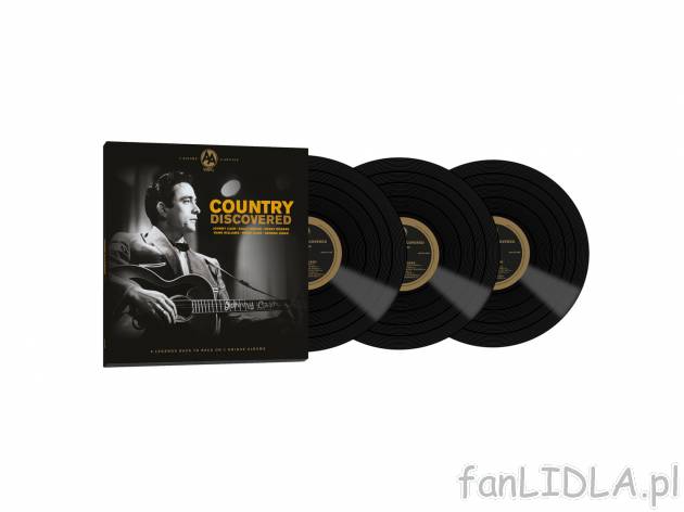 Kolekcja 3 płyt winylowych ,,Country Discovered&quot; , cena 89,90 PLN 
JOHNNY ...
