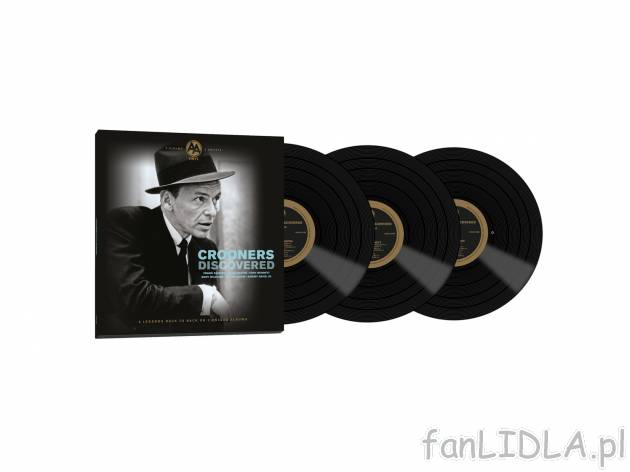 Kolekcja 3 płyt winylowych ,,Crooners Discovered&quot; , cena 89,90 PLN 
FRANK ...
