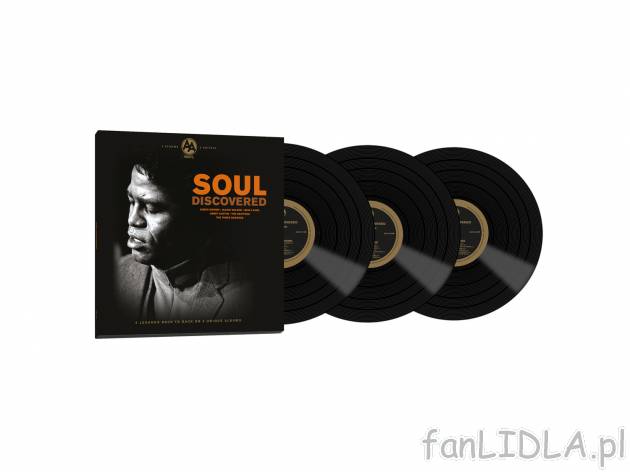 Kolekcja 3 płyt winylowych ,,Soul Discovered&quot; , cena 89,90 PLN 
JAMES ...
