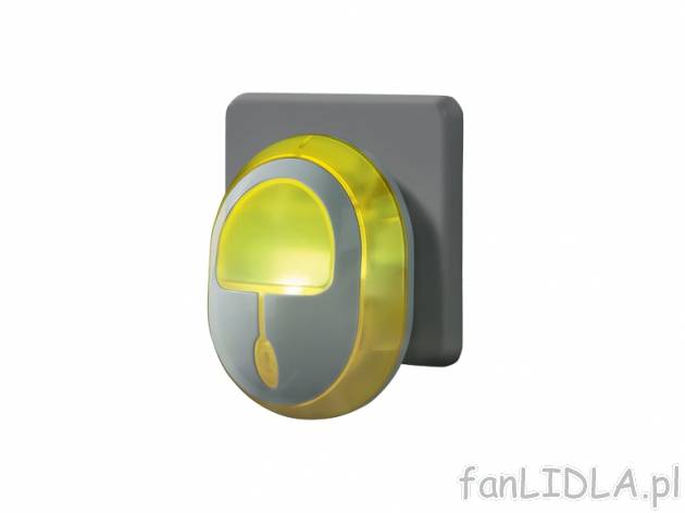 Lampka nocna LED , cena 11,99 PLN za 1 szt. 
- z sensorem- włącza się automatycznie ...