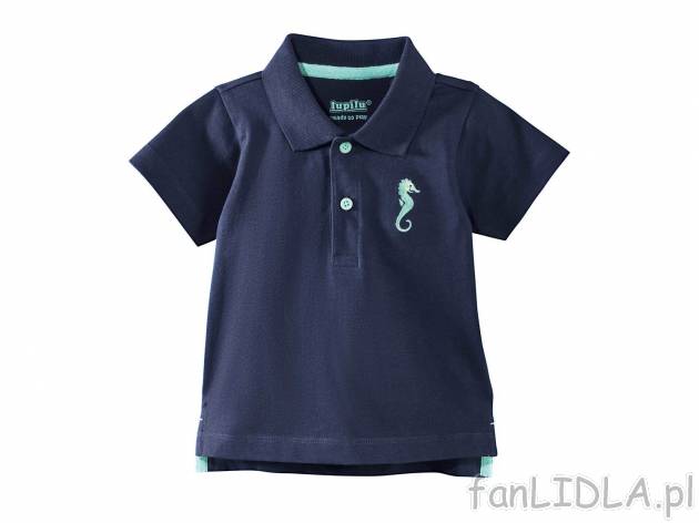 Koszulka polo , cena 12,99 PLN. Koszulka chłopięca z krótkim rękawkiem. 
- ...