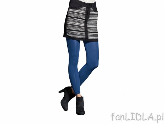 Legginsy 100 DEN Esmara, cena 12,99 PLN za 1 szt. 
- 3 wzory do wyboru 
- rozmiary: ...